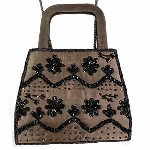 Sasha satin mini handbag 7”x3”x6”